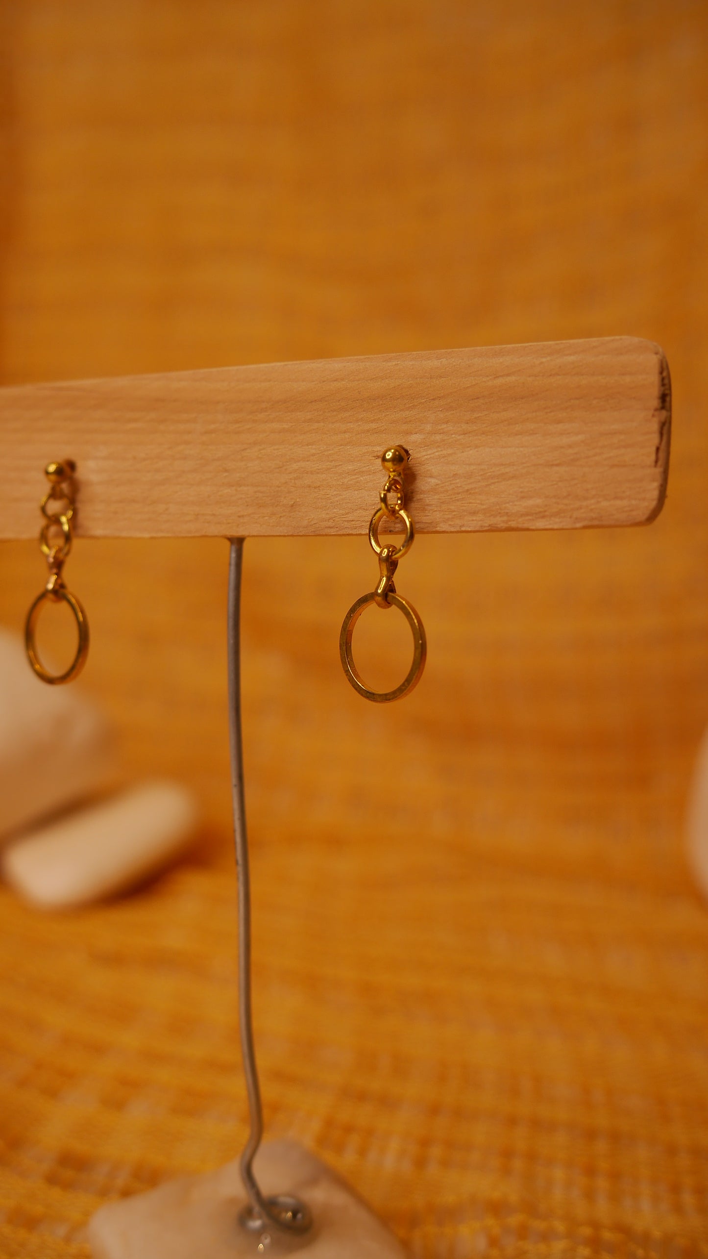 Boucle d'oreille mini or