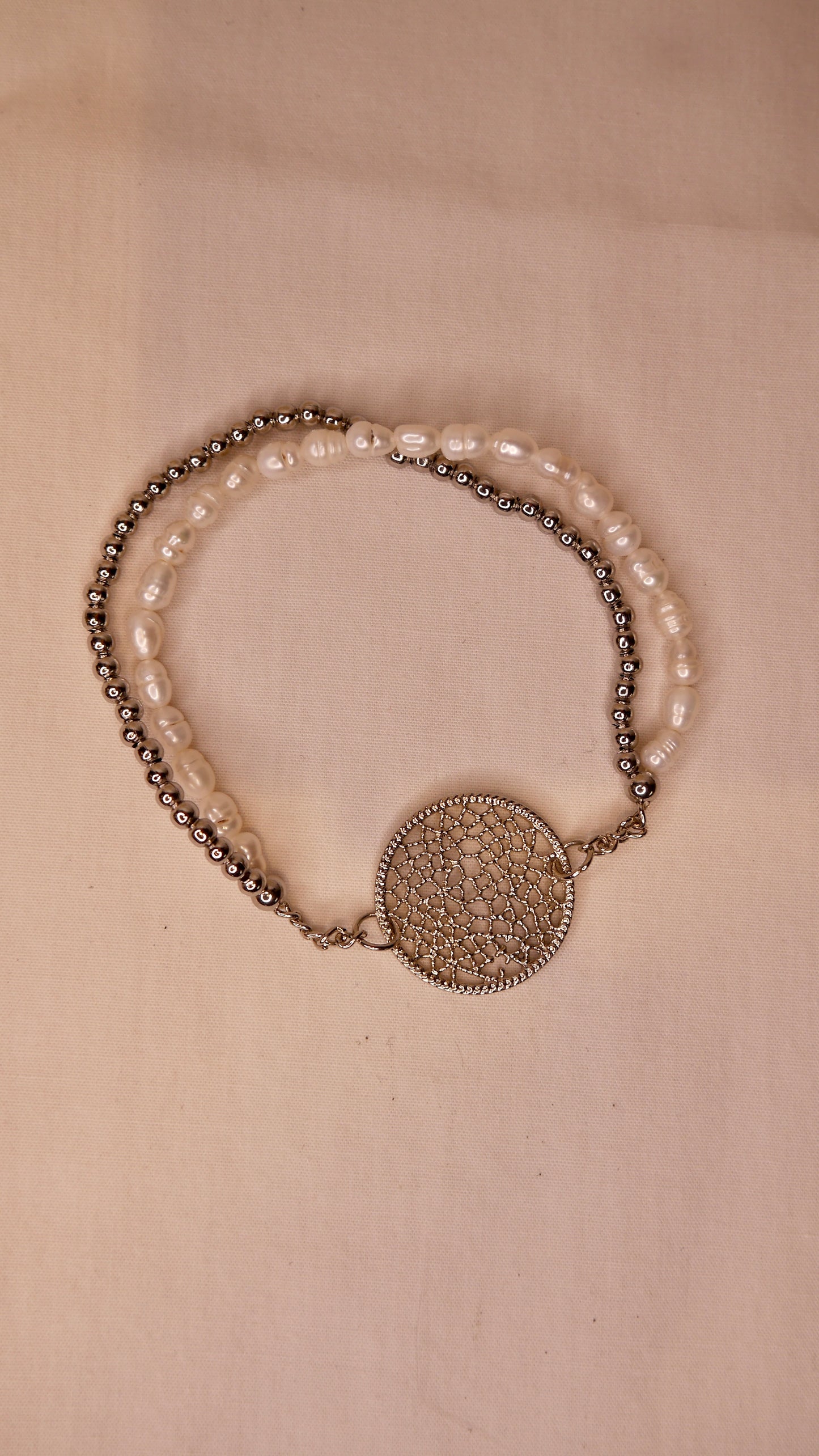 Bracelet perle et cercle
