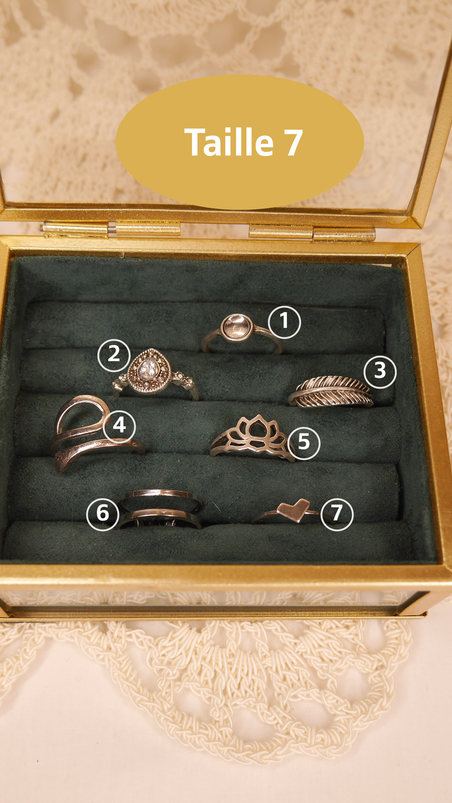 Bague taille 7 - Argent