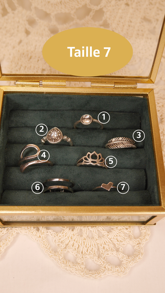 Bague taille 7 - Argent