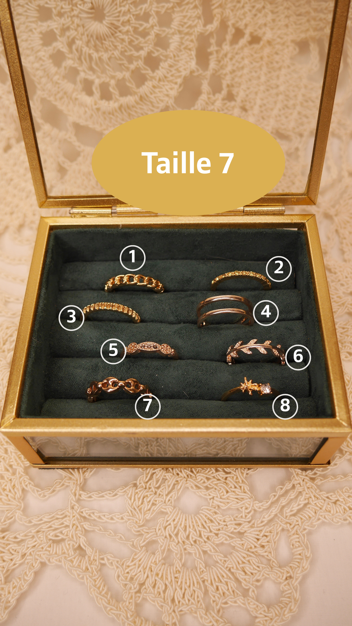 Bague taille 7 - Or