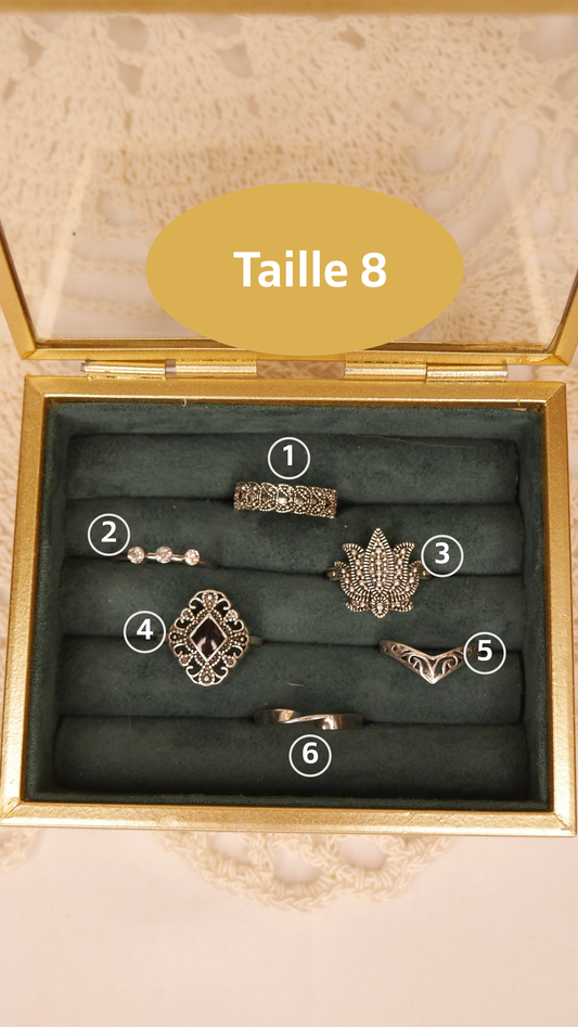 Bague taille 8 - Argent