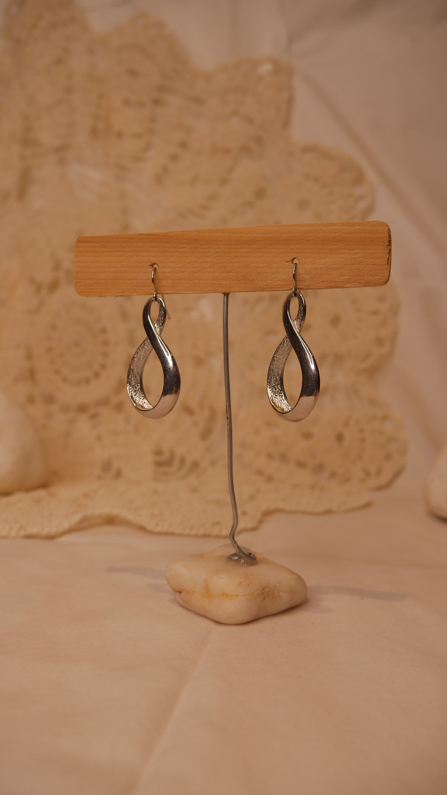 Boucle d'oreille infini