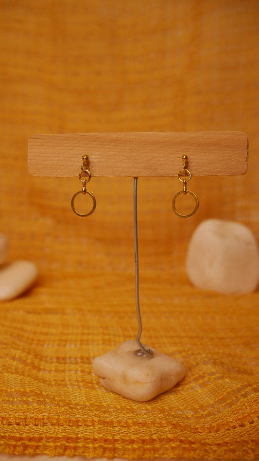 Boucle d'oreille mini or