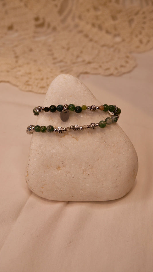 2 Bracelets vert