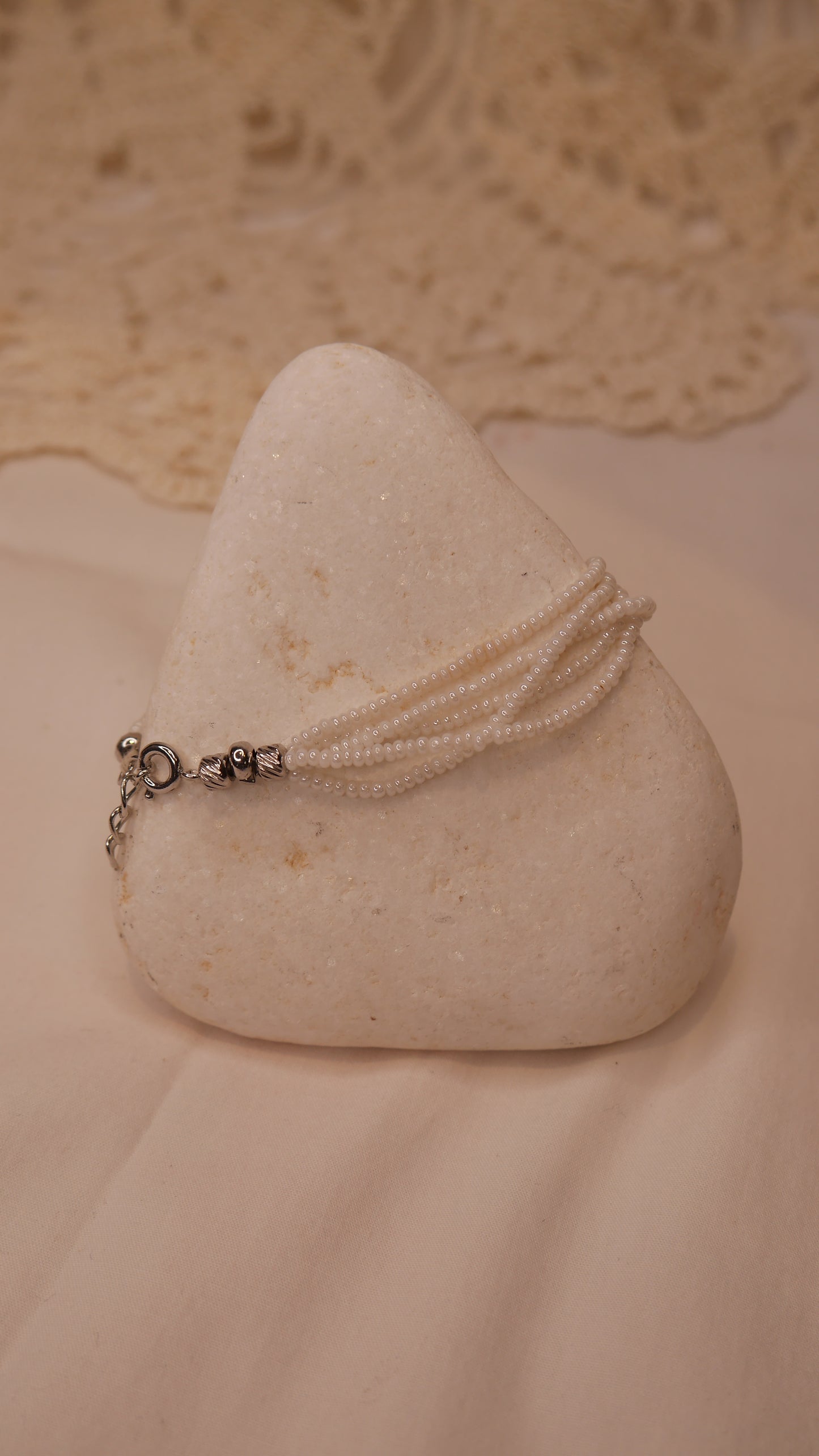 Bracelet perle messy