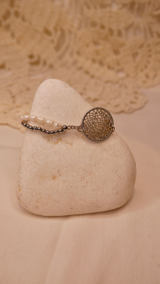 Bracelet perle et cercle